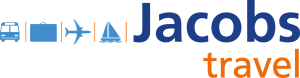 Jacobs travel logo uitgesneden
